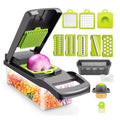 Pro Vegetable Chopper & Slicer - 14-in-1 Kitchen Gadget with Container
